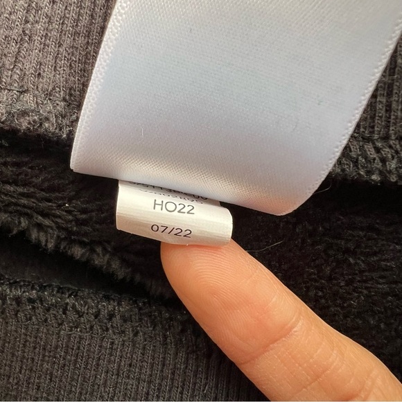 Athleta Double Cozy Karma Recover Jogger #511385 Sz XL Black Fall Winter Lounge - Picture 14 of 15